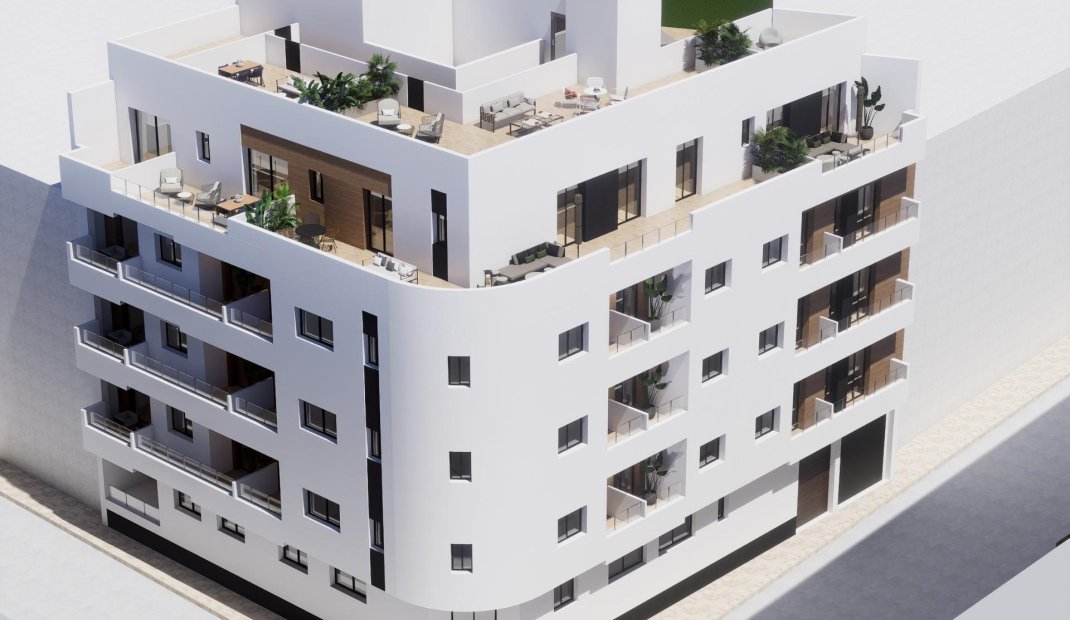 New Build - Apartment -
Torrevieja - pueblo