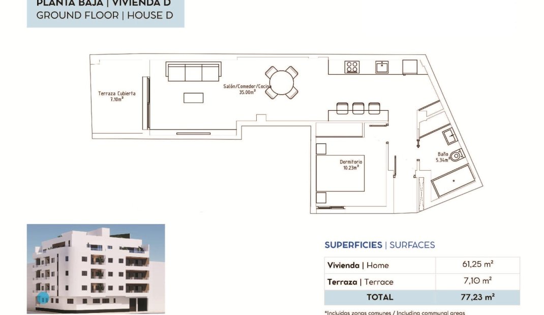 New Build - Apartment -
Torrevieja - pueblo