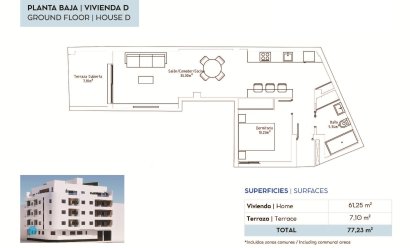 New Build - Apartment -
Torrevieja - pueblo