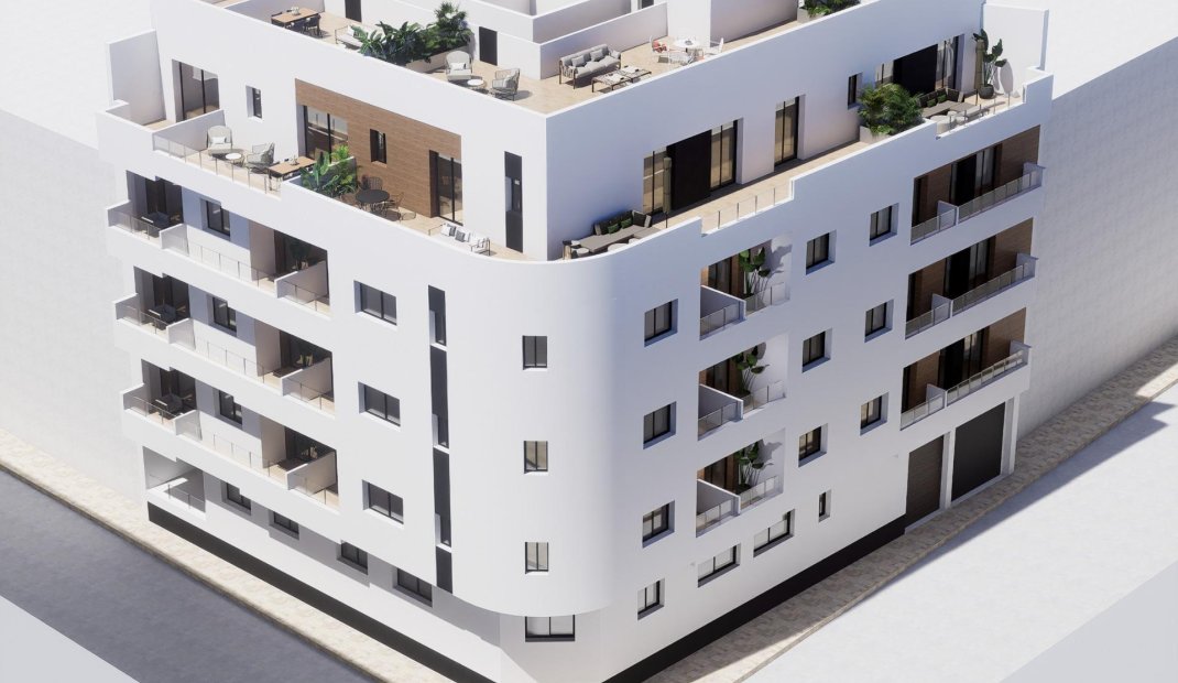 New Build - Apartment -
Torrevieja - pueblo