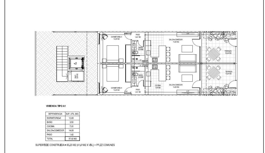New Build - Apartment -
Vera - Vera Playa