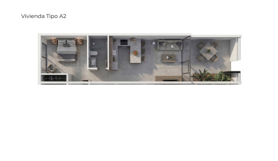 New Build - Apartment -
Vera - Vera Playa