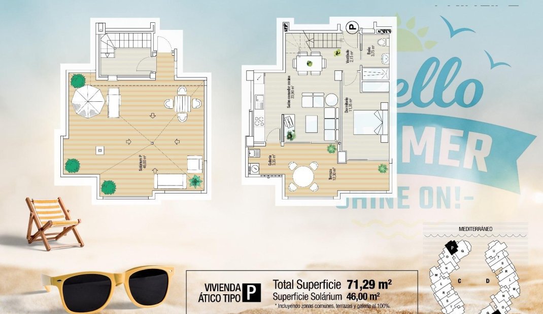 New Build - Penthouse -
La Manga del Mar Menor - La Manga