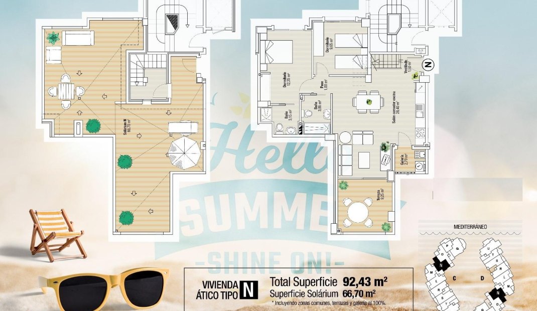 New Build - Penthouse -
La Manga del Mar Menor - La Manga