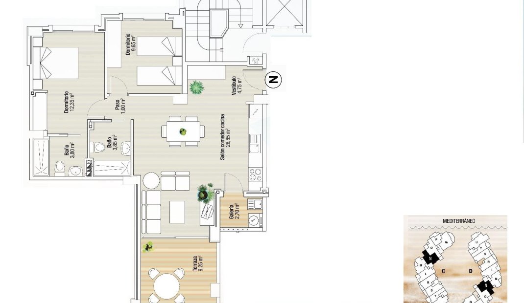 New Build - Apartment -
La Manga del Mar Menor - La Manga