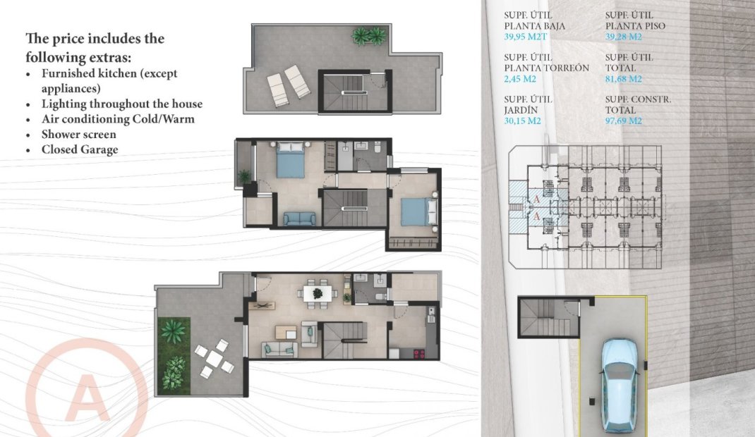 New Build - town house -
La Manga del Mar Menor - La Manga