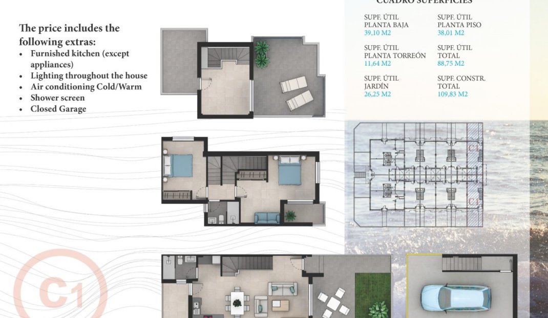New Build - town house -
La Manga del Mar Menor - La Manga
