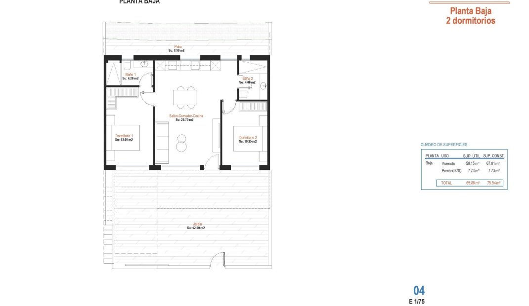 New Build - Bungalow -
Alhama De Murcia - Condado De Alhama