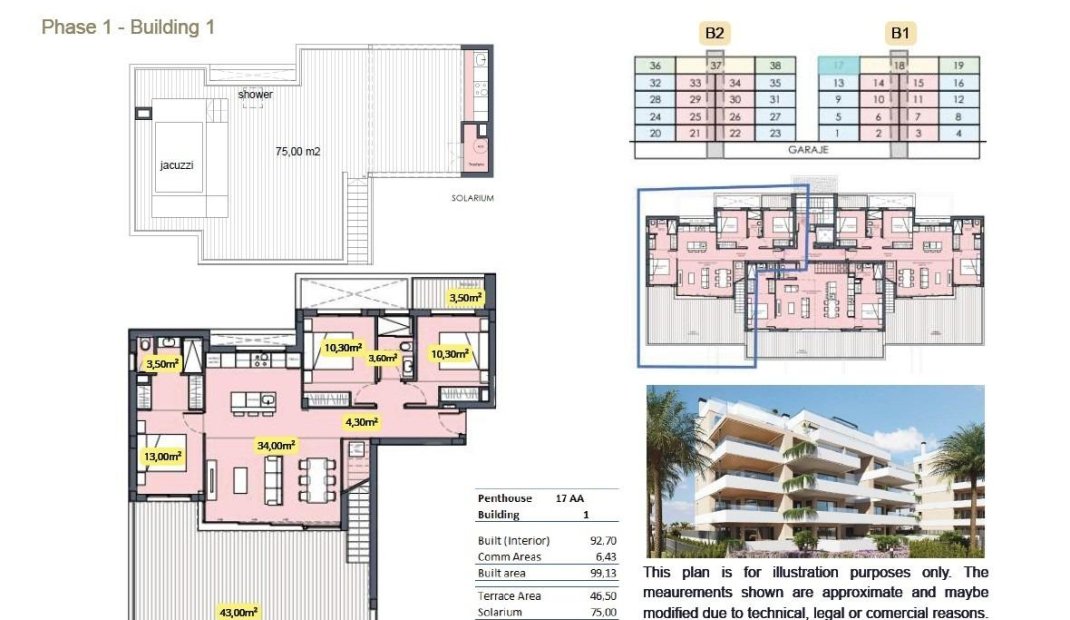New Build - Penthouse -
Torre Pacheco - Santa Rosalia Lake And Life Resort