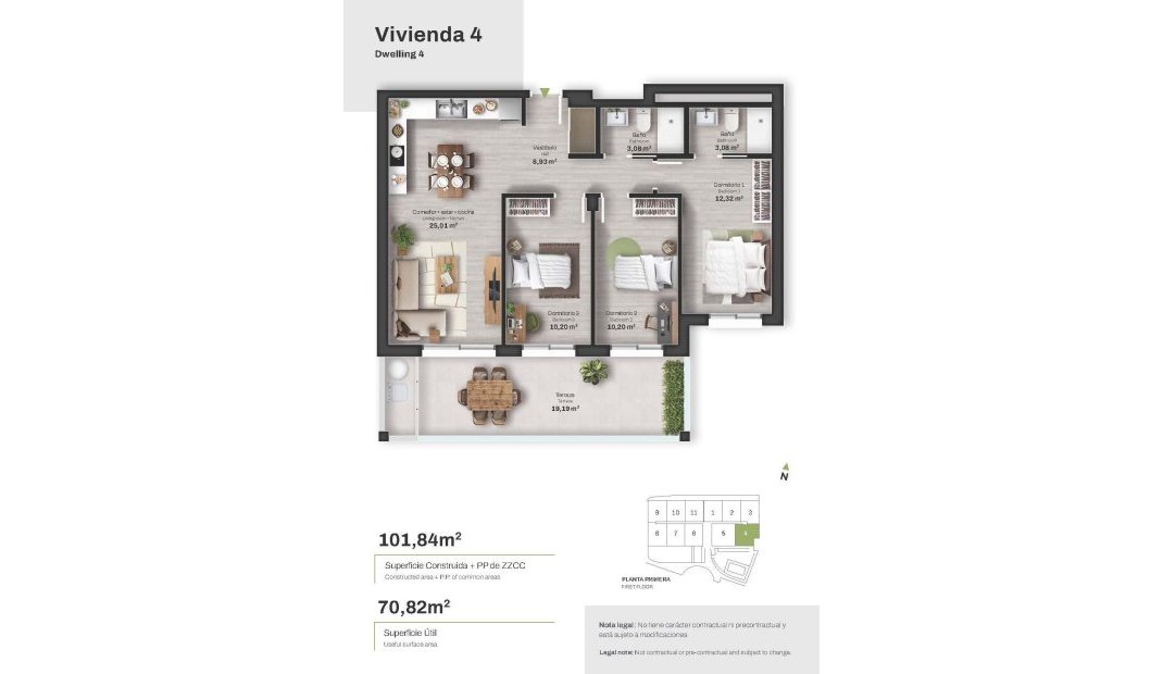 Nýbygging - Íbúð -
Mojacar - Descargador