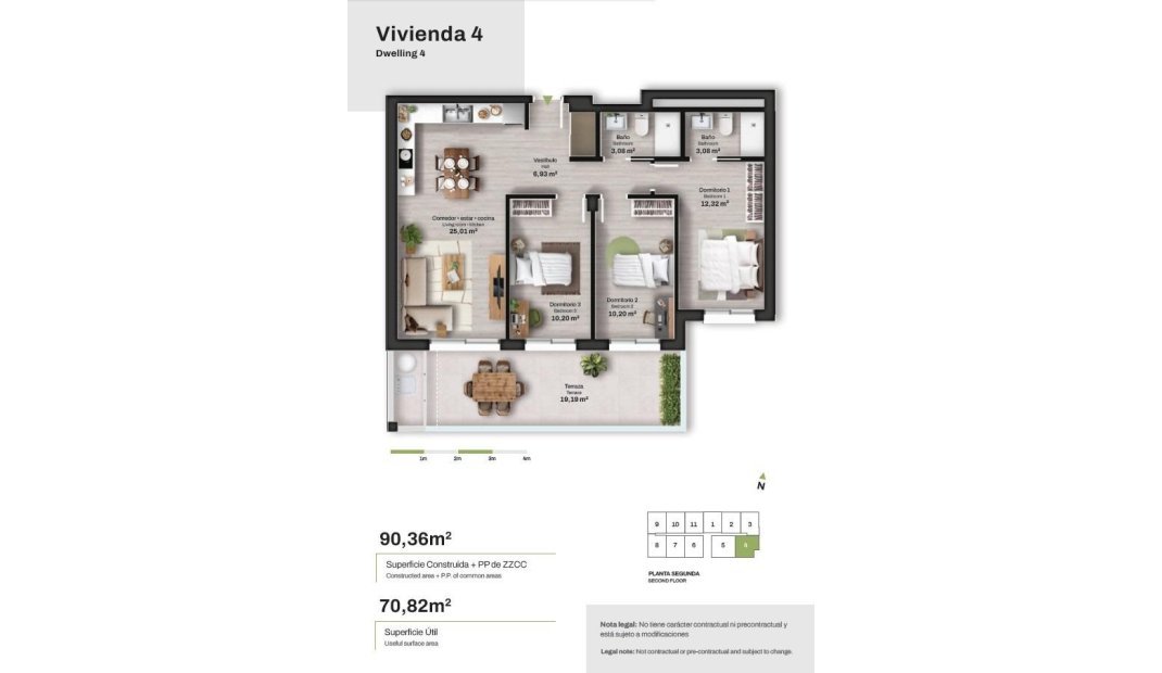 Nýbygging - Þakíbúð -
Mojacar - Descargador