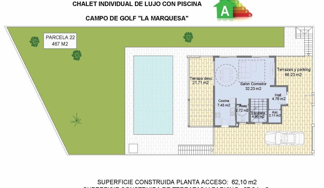 Nýbygging - Einbýlishús -
Rojales - Golf La Marquesa (Ciudad Quesada)
