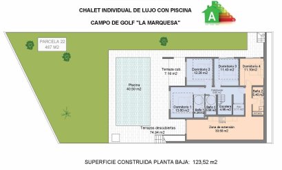 Nýbygging - Einbýlishús -
Rojales - Golf La Marquesa (Ciudad Quesada)