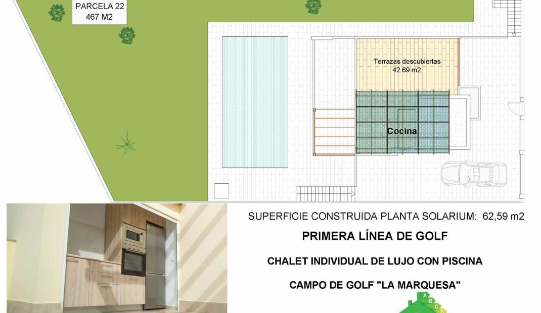 Nýbygging - Einbýlishús -
Rojales - Golf La Marquesa (Ciudad Quesada)