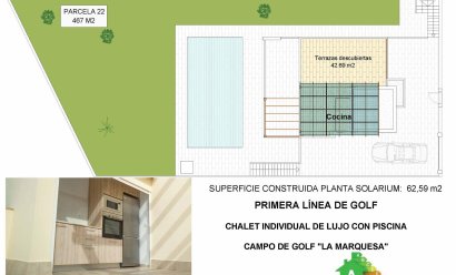 Nýbygging - Einbýlishús -
Rojales - Golf La Marquesa (Ciudad Quesada)