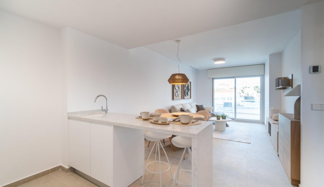 Obra nueva - Apartamento -
Orihuela Costa - Playa Flamenca