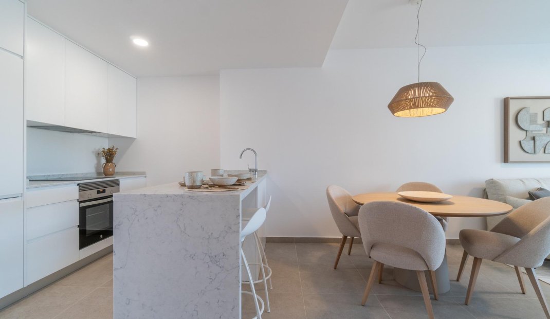 Obra nueva - Apartamento -
Orihuela Costa - Playa Flamenca
