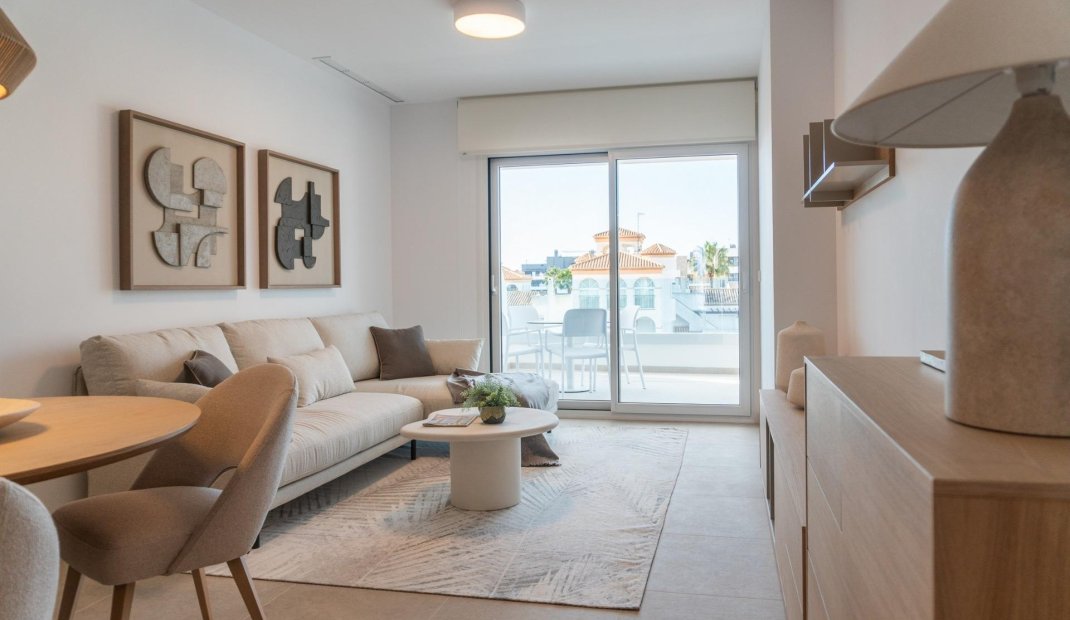 Obra nueva - Apartamento -
Orihuela Costa - Playa Flamenca