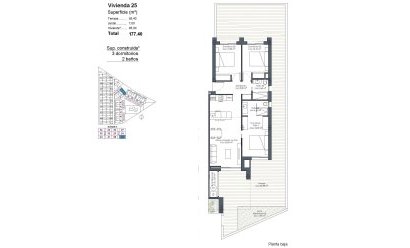 New Build - Apartment -
Los Alcazares - Serena Golf