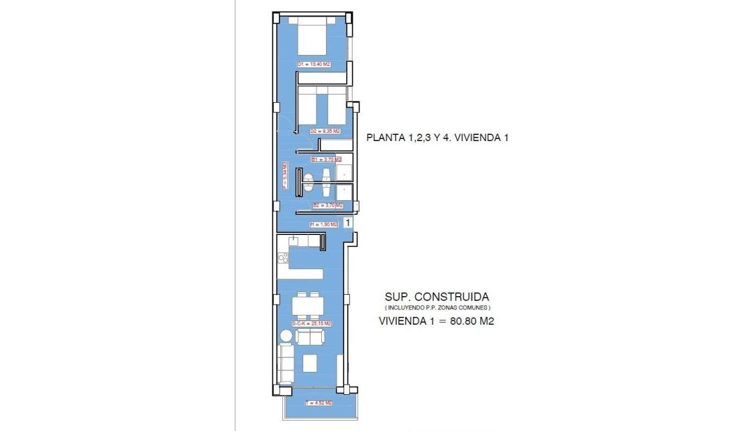 New Build - Apartment -
Torrevieja - Playa El Acequión