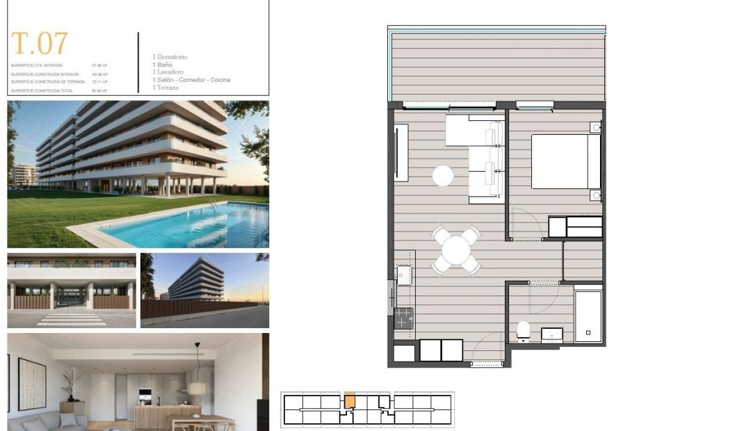 New Build - Apartment -
Moncofa - Playa de Moncofa