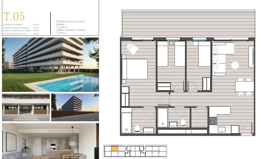 New Build - Apartment -
Moncofa - Playa de Moncofa