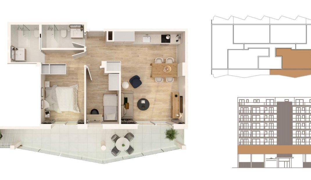 New Build - Apartment -
Moncofa - Playa de Moncofa