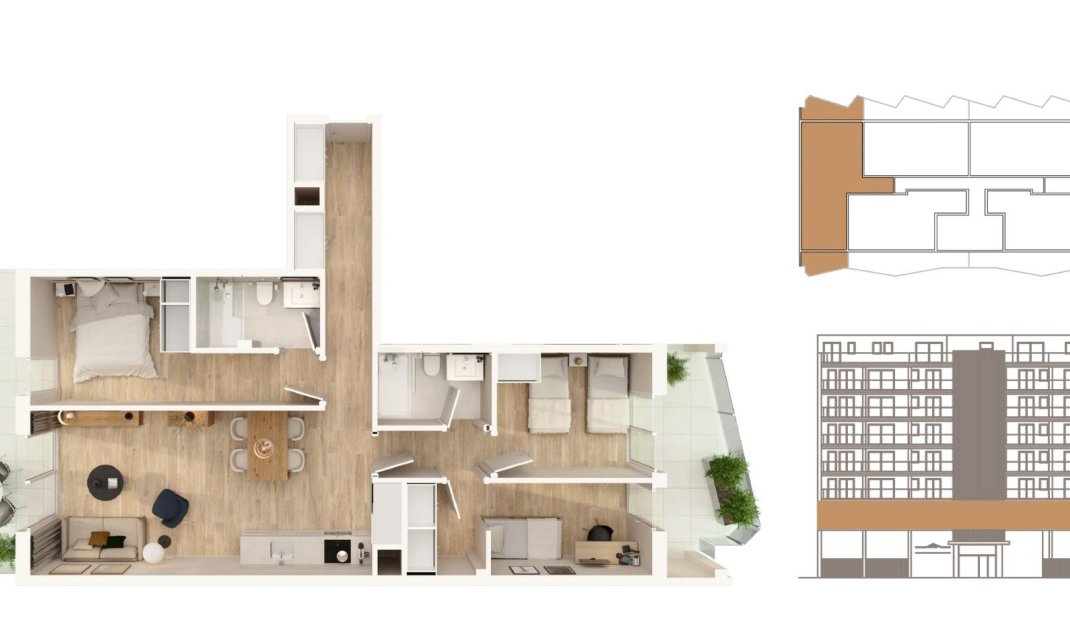 New Build - Apartment -
Moncofa - Playa de Moncofa