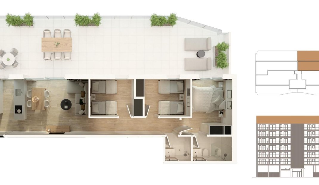 New Build - Penthouse -
Moncofa - Playa de Moncofa