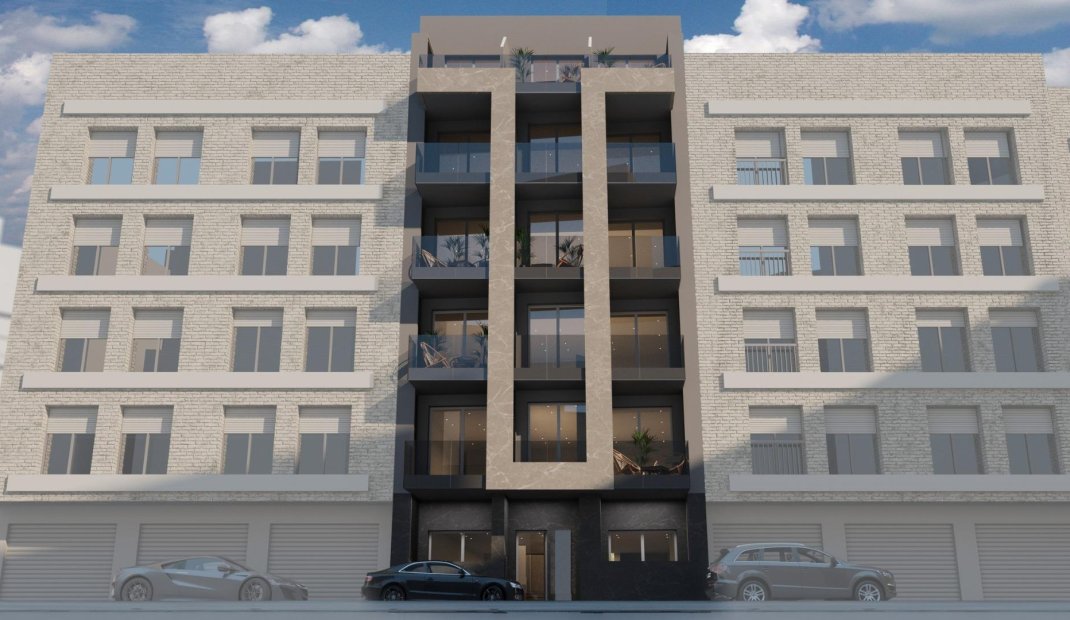 Obra nueva - Apartamento -
Torrevieja - Playa de los Locos
