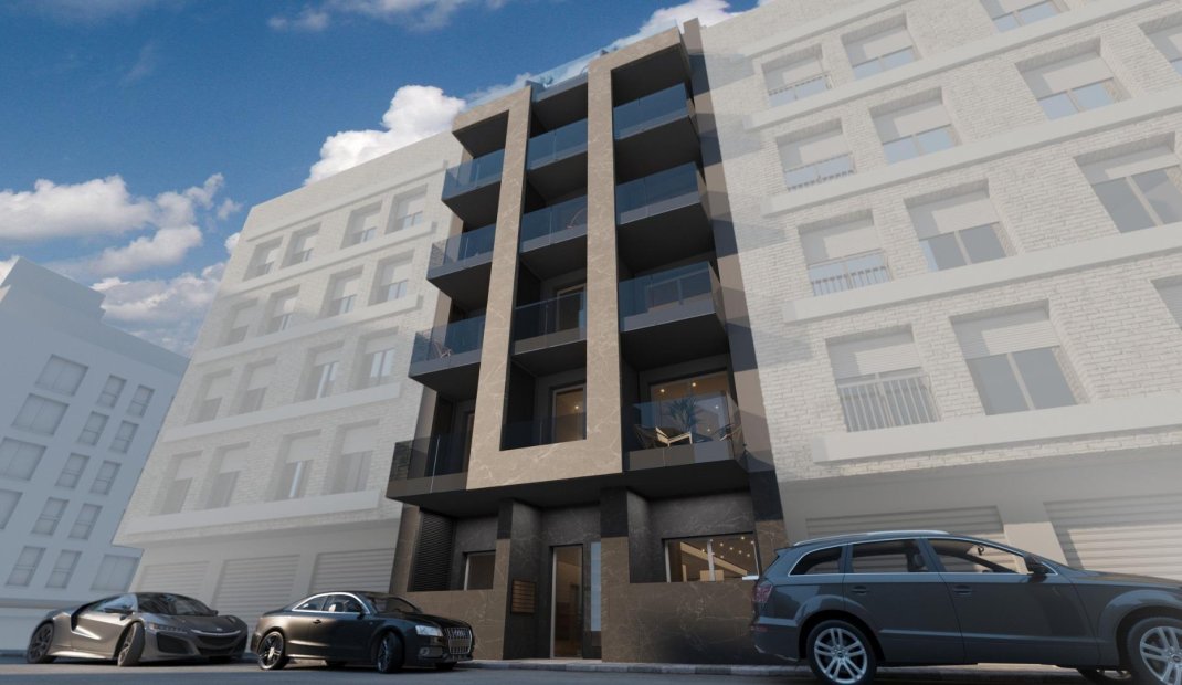 Obra nueva - Apartamento -
Torrevieja - Playa de los Locos