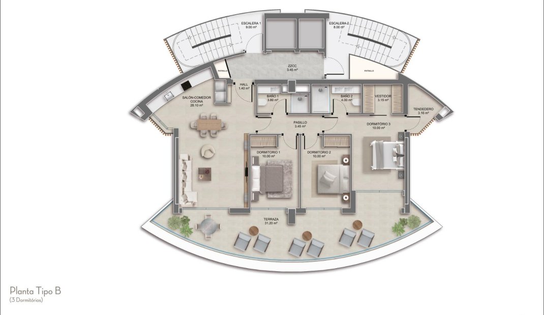 New Build - Apartment -
Calpe - Playa Cantal Roig