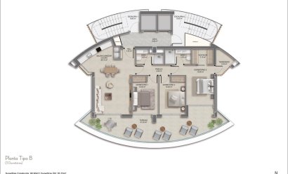 New Build - Apartment -
Calpe - Playa Cantal Roig