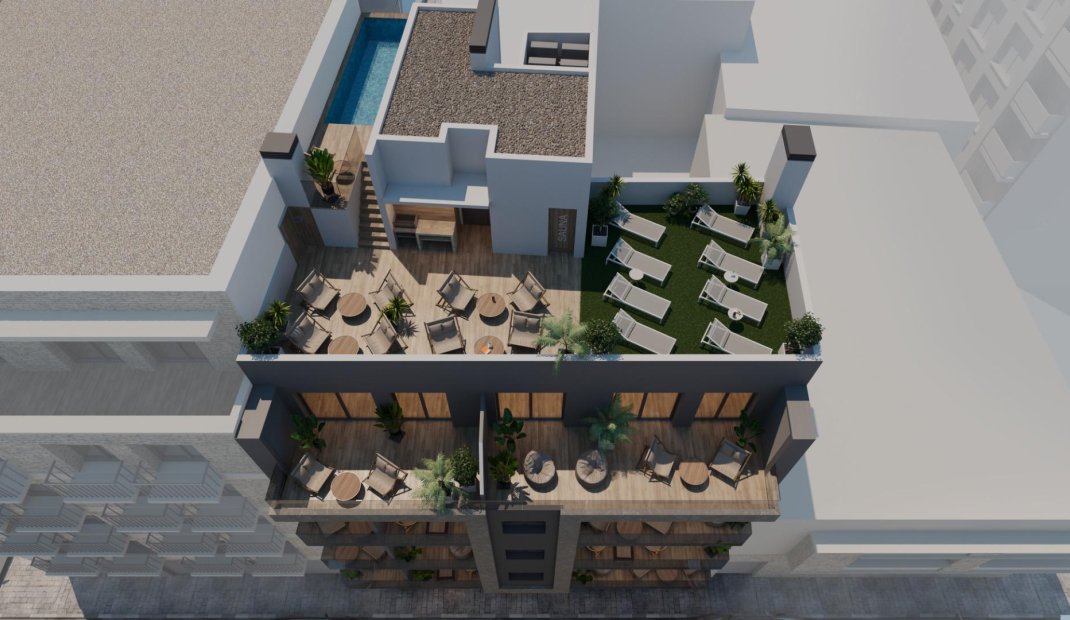 Nýbygging - Íbúð -
Torrevieja - Centro
