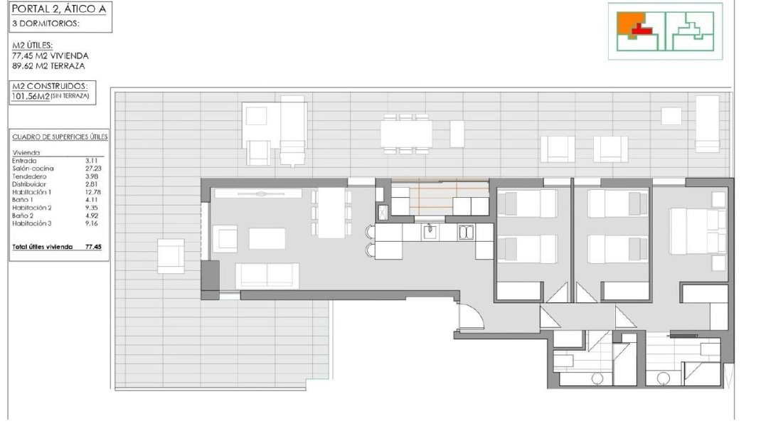 New Build - Penthouse -
Jávea Xàbia - Pueblo