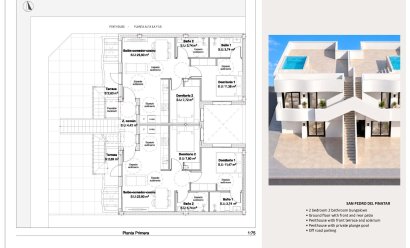 New Build - Bungalow -
San Pedro del Pinatar - Los Peñascos