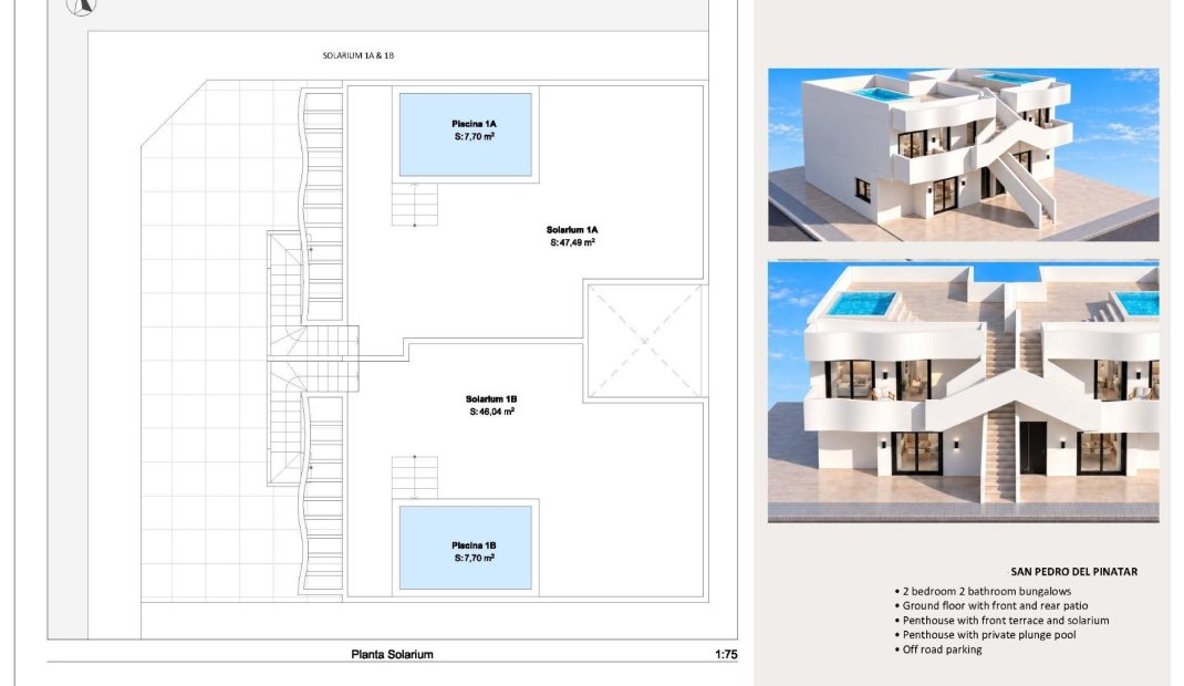 New Build - Bungalow -
San Pedro del Pinatar - Los Peñascos