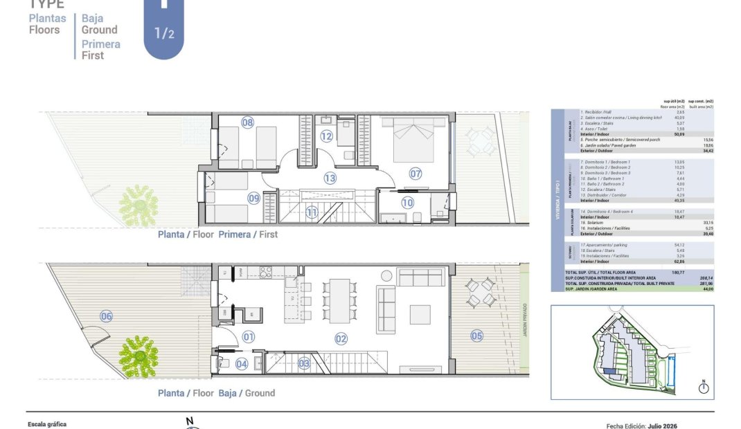 Nýbygging - town house -
El Campello - Platja de L´Amerador