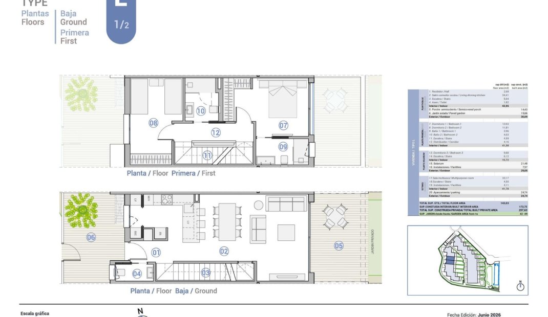 Nýbygging - town house -
El Campello - Platja de L´Amerador