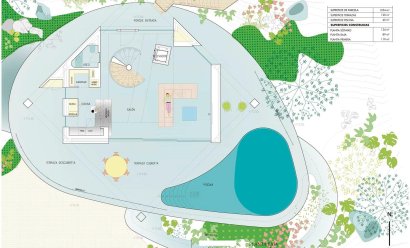 Nýbygging - Einbýlishús -
Orihuela - Las Colinas Golf