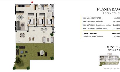 Nýbygging - Íbúð -
Finestrat - Balcón De Finestrat
