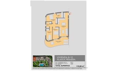 New Build - Apartment -
Los Alcazares - Serena Golf