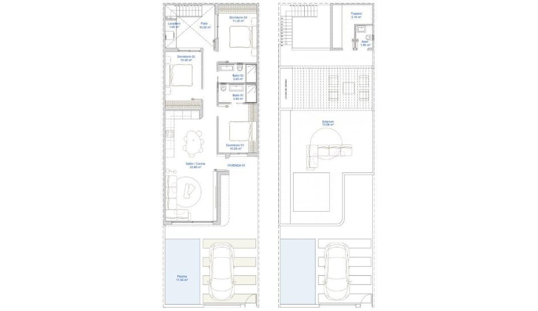 New Build - town house -
San Pedro del Pinatar - Pueblo
