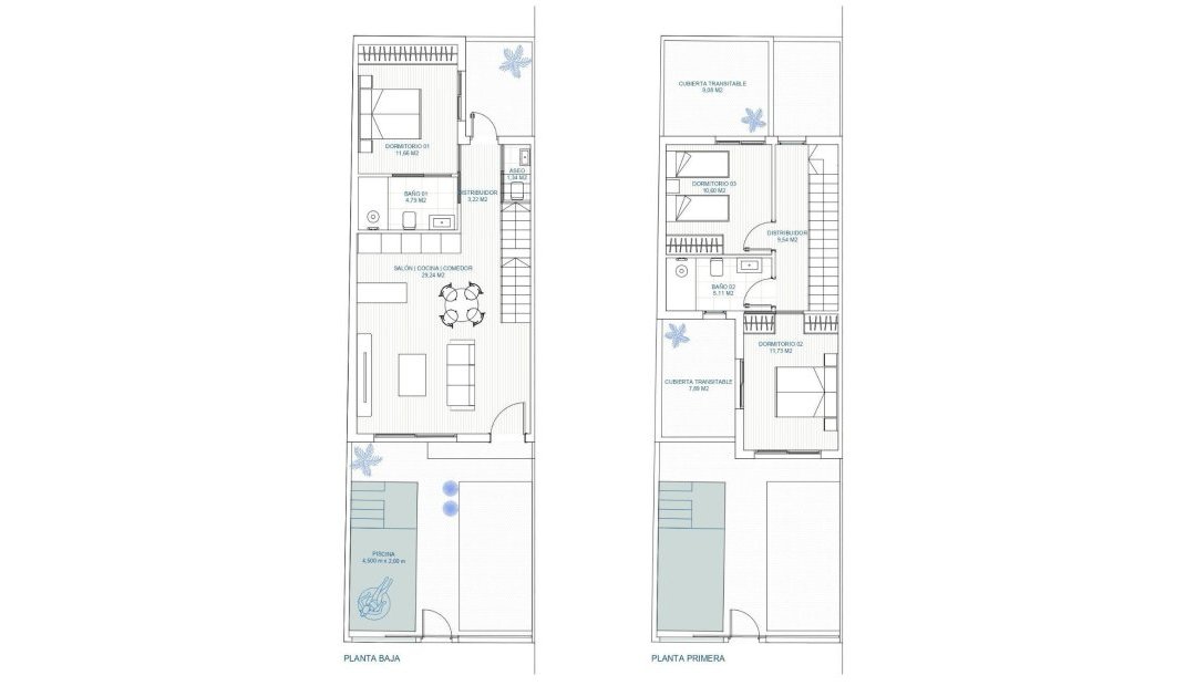 Obra nueva - town house -
Torre Pacheco - pueblo
