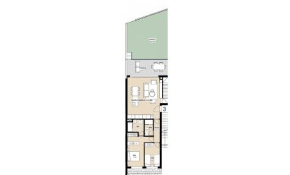 New Build - Bungalow -
Torrevieja - La Mata