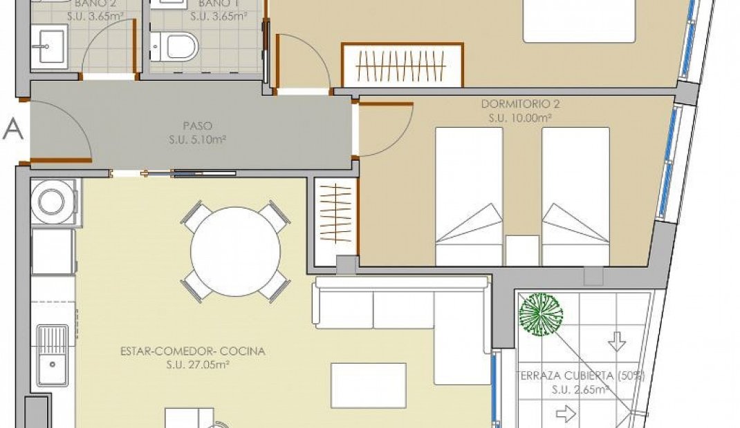 New Build - Apartment -
Torrevieja - La Mata