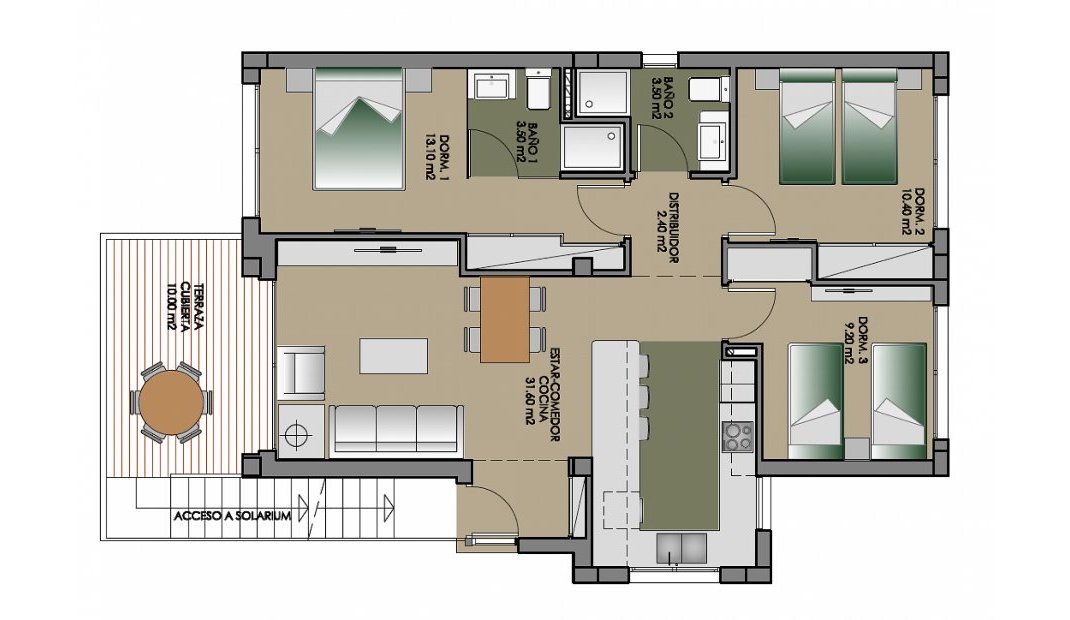 New Build - Bungalow -
San Miguel de Salinas