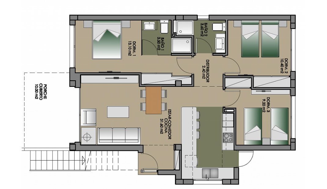 New Build - Bungalow -
San Miguel de Salinas