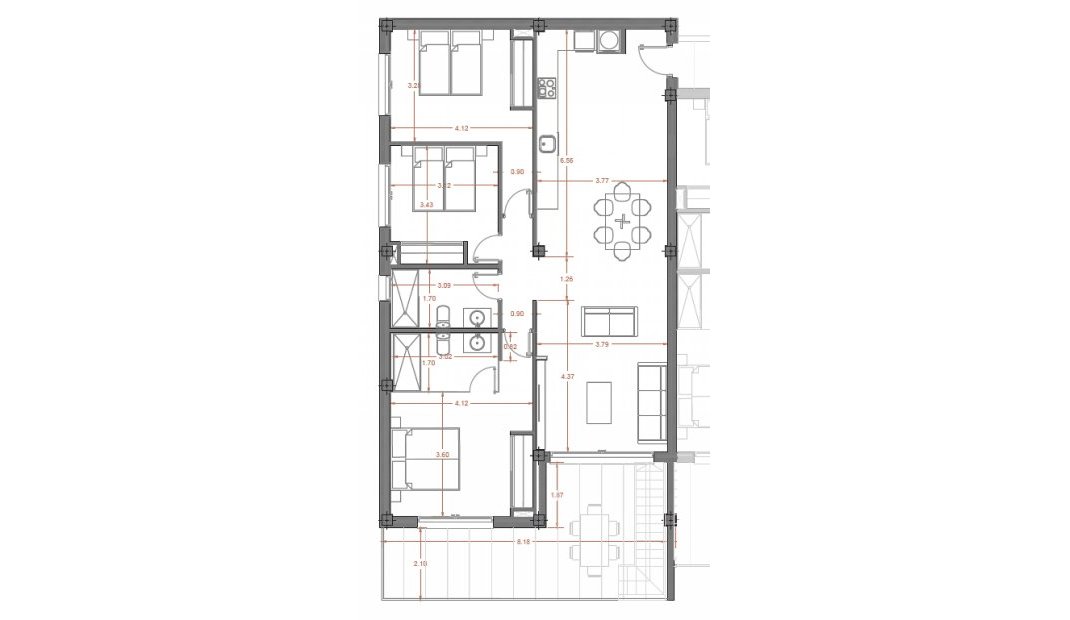 Obra nueva - Ático -
San Javier
