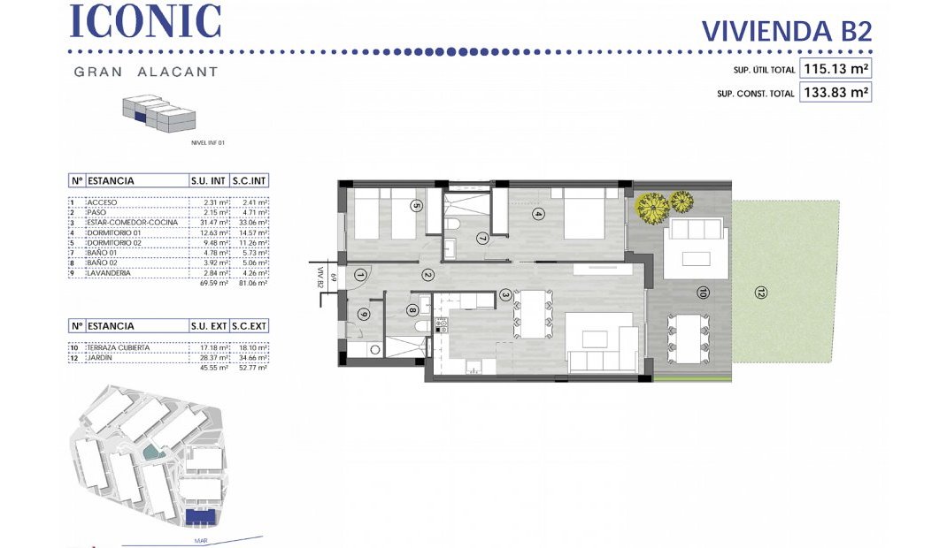 Obra nueva - Apartamento -
Gran Alacant